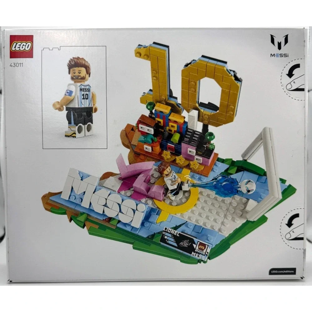 LEGO Lionel Messi Soccer Highlights Set 43011 Editions 500 Pcs New